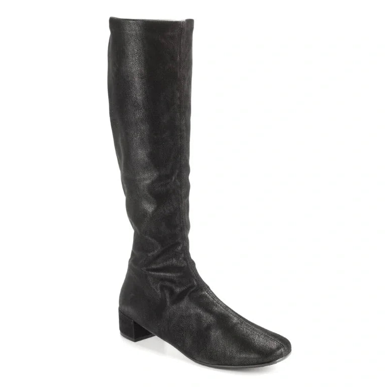 48767 - Black Micro Boots for Teen/Women by Pretty Ballerinas