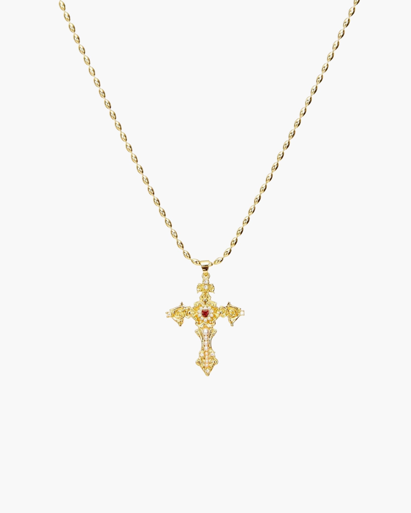 Gold Aphrodite’s Song Necklace